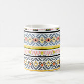 Stammesgrunge: Ethno Folk Retro. Kaffeetasse (Mittel)