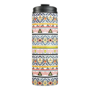 Stammesgrunge: Ethno Folk Retro. Thermosbecher