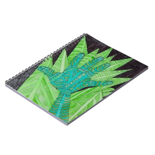 StammesHände Notizblock (Linke Seite)