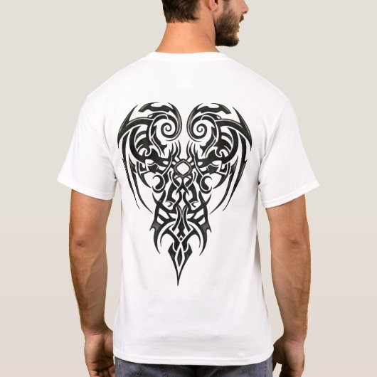 Stammesherzschild T-Shirt (Rückseite)