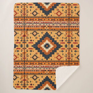 Stammesinspiriert Sherpadecke