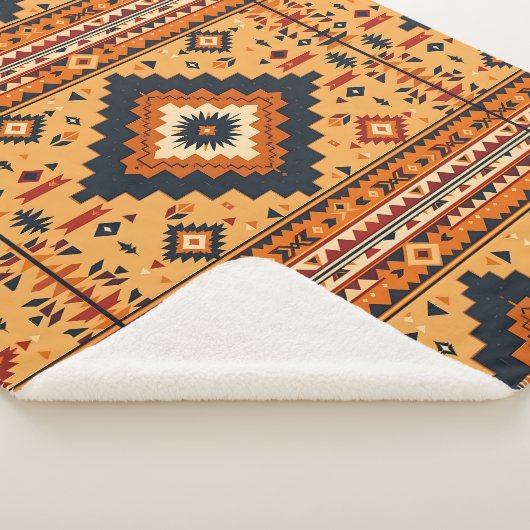 Stammesinspiriert Sherpadecke (3/4)