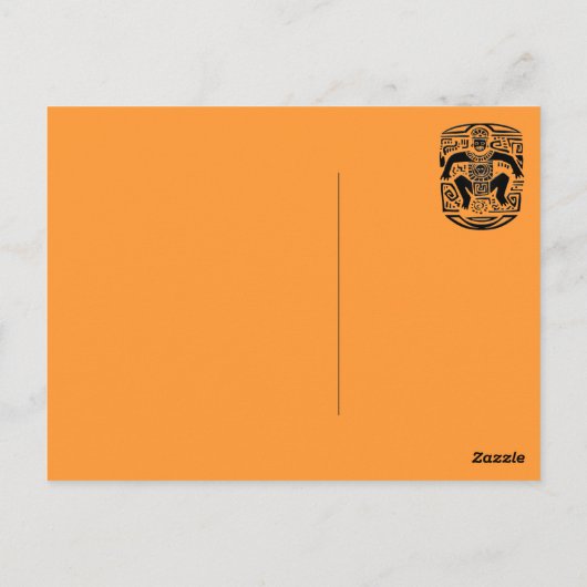 Stammeskönig Postkarte (Rückseite)