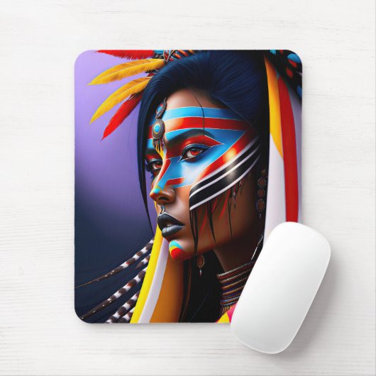 Stammeskönigin Mousepad (Mit Mouse)
