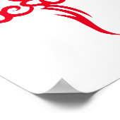 Stammeskreuz Poster (Ecke)