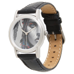 Stammeskrieger Armbanduhr