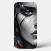 Stammeskrieger Case-Mate iPhone Hülle (Rückseite)