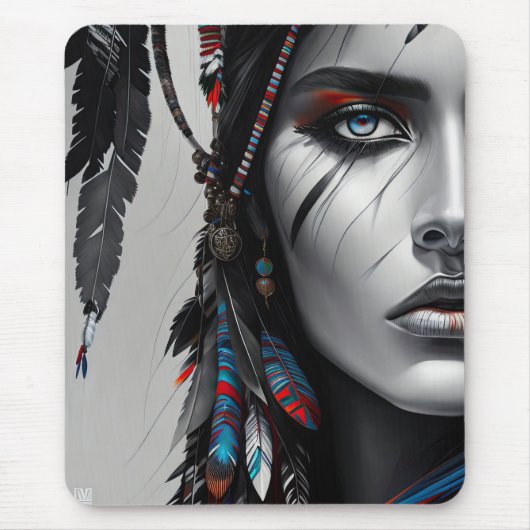 Stammeskrieger Mousepad (Vorne)
