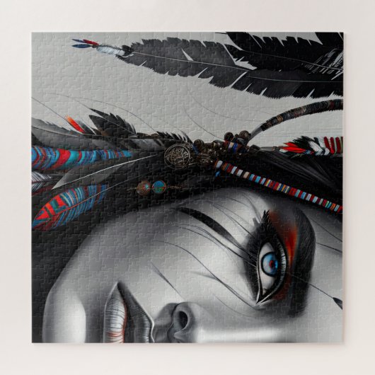 Stammeskrieger Puzzle (Horizontal)