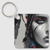 Stammeskrieger Schlüsselanhänger (Vorderseite)