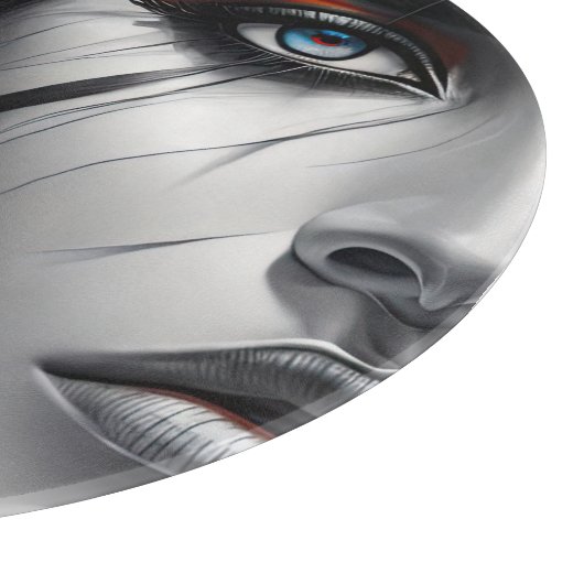 Stammeskrieger Schneidebrett (Ecke)