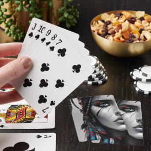Stammeskrieger Spielkarten