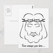 Stammeskrone von Thorns Postkarte (Vorne/Hinten)