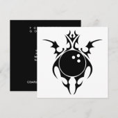 Stammeskugel Einladung (Vorne/Hinten)