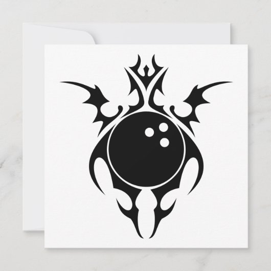 Stammeskugel Einladung (Vorderseite)