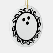 Stammeskugel Keramik Ornament (Rechts)