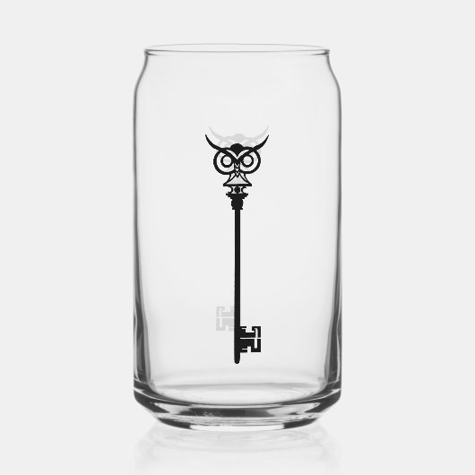 Stammeskugel Skelettschlüssel Dosenglas (Rückseite)