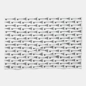 Stammeskugel Skelettschlüssel Geschirrtuch (Horizontal)