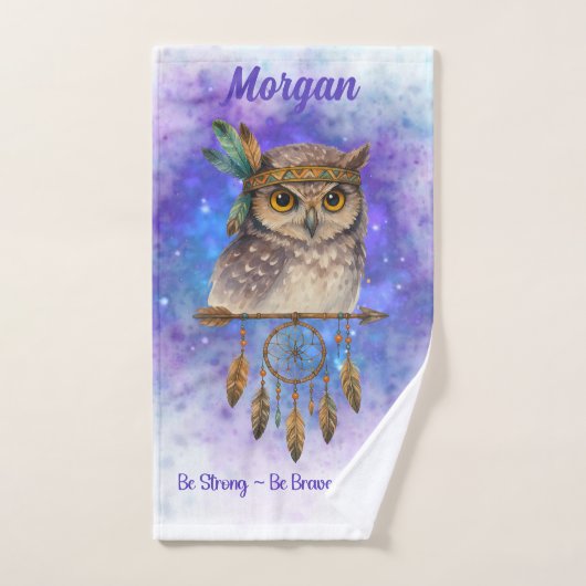 Stammeskugel - Starke, sei tapfer, sei nett sportl Handtuch (Handtuch)