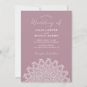 Stammeskultur Land Kultur Wappen Mandala Hochzeit Einladung