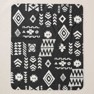 Stammeskultur. Stilvolles primitives Geomet Sherpadecke