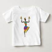 Stammeskunst Baby T-shirt (Vorderseite)