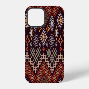 Stammeskunst Boho Geometrischer Druck iPhone 12 Hülle