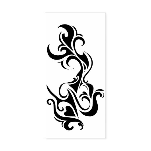 Stammeskunst-Briefmarke Gummistempel (Prägung)