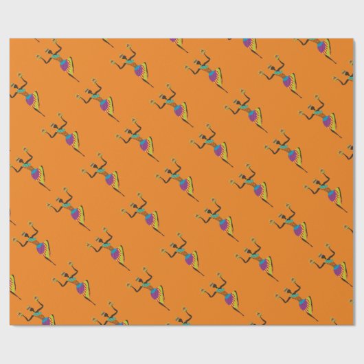 Stammeskunst Geschenkpapier (Flach)