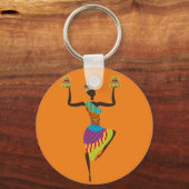 Stammeskunst Schlüsselanhänger (Vorderseite)