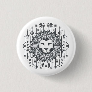 Stammeslöwe Button