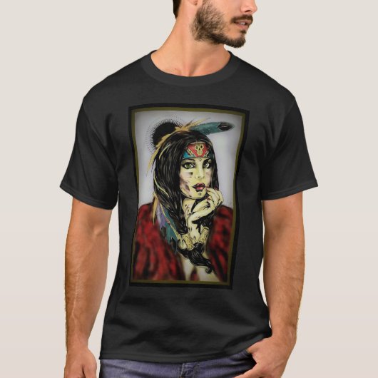 Stammesmädchen T-Shirt (Vorderseite)