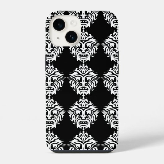Stammesmaske - Case Mate Barely There Apple iPhone Hülle (Rückseite)