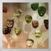 Stammesmasken Poster (Vorne)