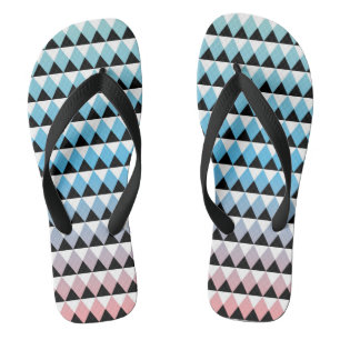 Stammesmuster Aztec Ombre Badesandalen