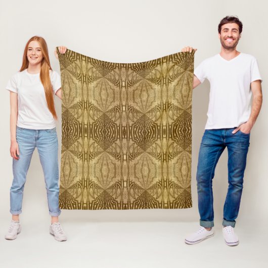 Stammesmuster fleecedecke (Beispiel)