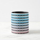 Stammesmuster mit Azteken-Ombre-Effekt Tasse (Zentrum)