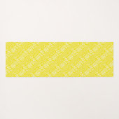 Stammesmuster-Yogamatte Yogamatte (Rückseite (Horizontal))
