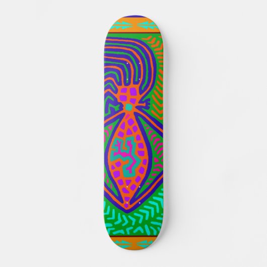 Stammesmutter des Weltskateboards Skateboard (Vorderseite)