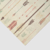 Stammespfeile Vintages modernes Muster Seidenpapier (Ausschnitt)