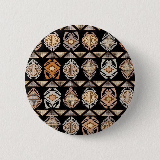 Stammesprungfrösche Button (Vorderseite)