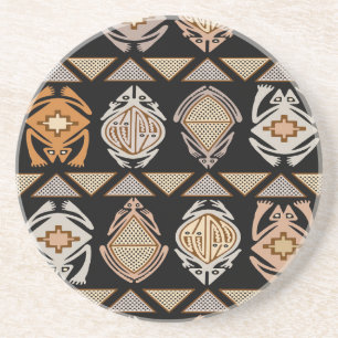 Stammesprungfrösche Getränkeuntersetzer