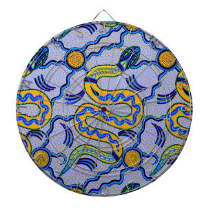 Stammesschlange Dartscheibe