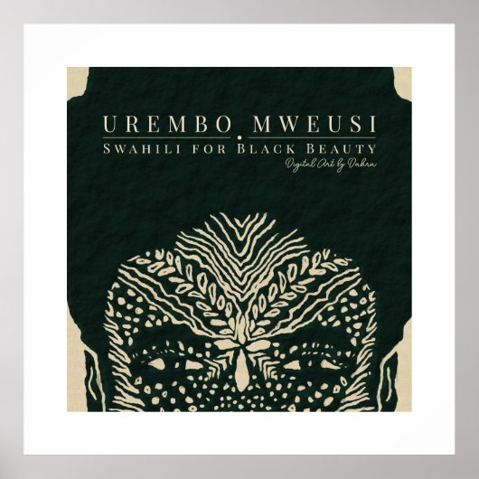 Stammestematik Poster (Vorne)