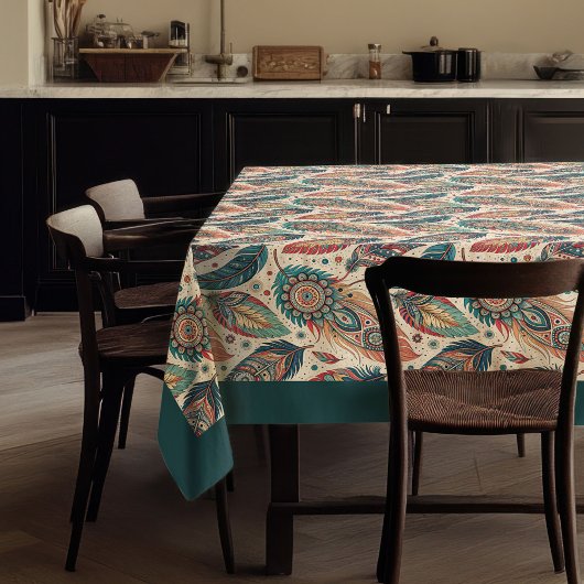 Stammesternative, pastellfarbene, ethnische Ureinw Tischdecke