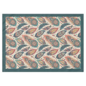 Stammesternative, pastellfarbene, ethnische Ureinw Tischdecke (Vorderseite (Horizontal))