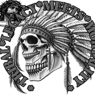 Stammesvermächtnis trifft Sterblichkeit T-Shirt