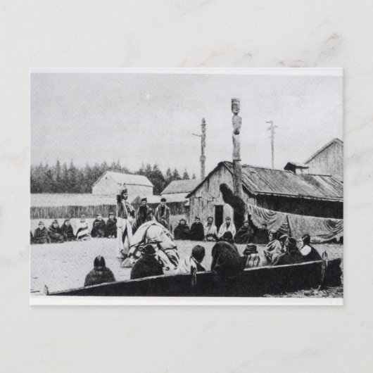 Stammesversammlung Postkarte (Vorderseite)