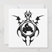 Stammesviertel Einladung (Vorderseite)