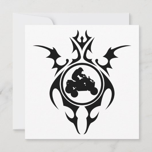 Stammesviertel Einladung (Vorderseite)